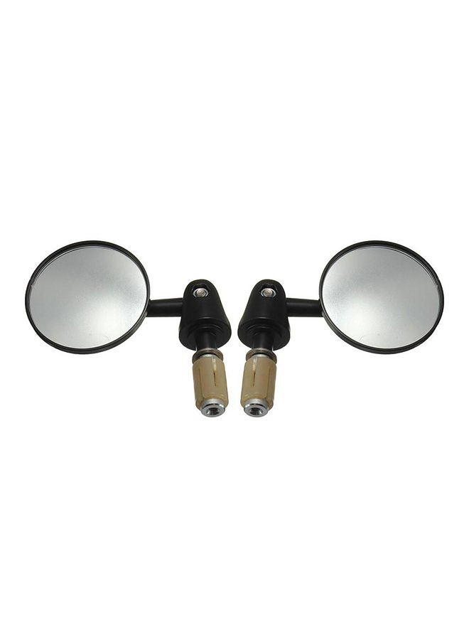 NIBEMINENT 2-Piece Motorcycle Side Rear view Mirror Set  - Image 1