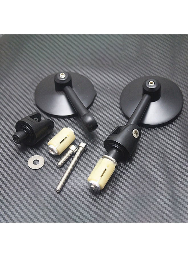 NIBEMINENT 2-Piece Motorcycle Side Rear view Mirror Set  - Image 2
