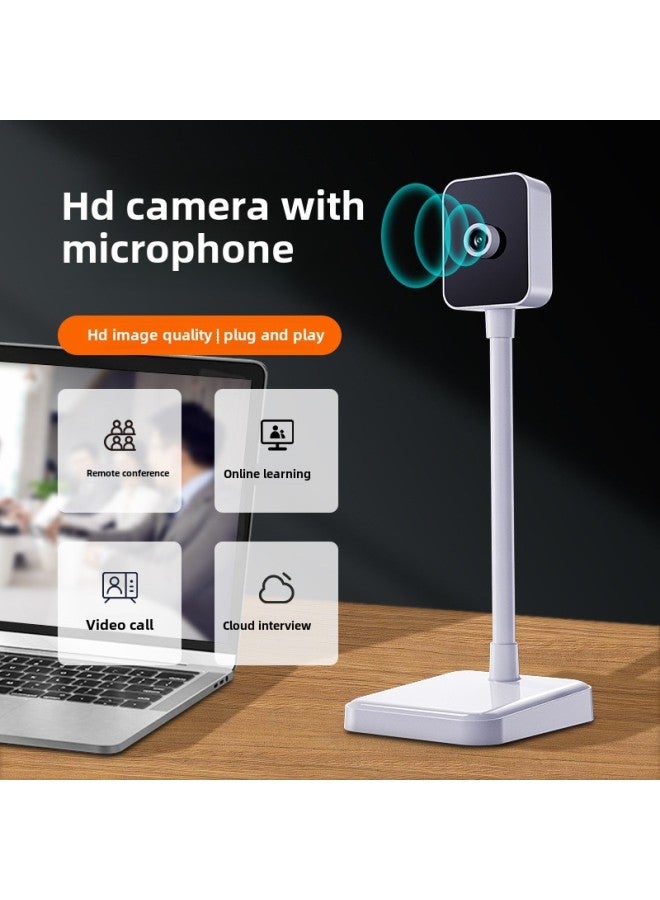 صيدا A12usb كاميرا خارجية مؤتمر 1080p HD كمبيوتر مكتبي مع ميكروفون عبر الإنترنت فئة البث المباشر - اللون: HD ترقية 1080P وردي - Image 2