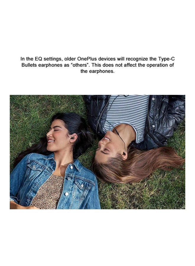 OnePlus Bullets 2T Type-C In-Ear Headset with Remote Mic 1.15M Wired Black - Image 4