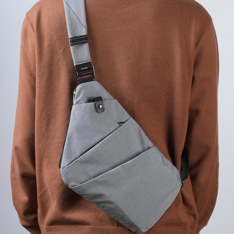 VADOO Sling Bag - Anti-theft Crossbody Shoulder Bag for Men and Women - Image 5