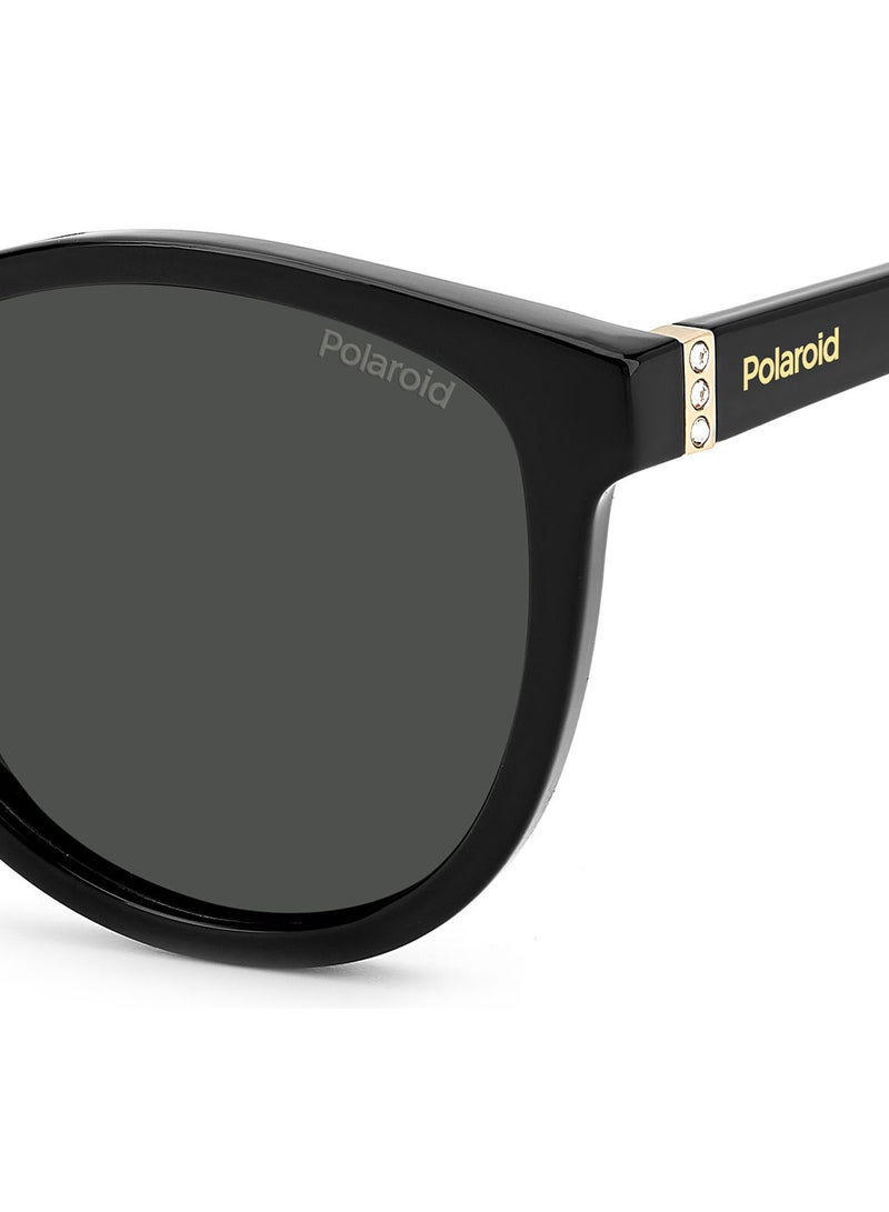 Polaroid Women's UV Protection Cat Eye Sunglasses - Pld 4133/S/X Black 55 - Lens Size: 55 Mm - Image 5