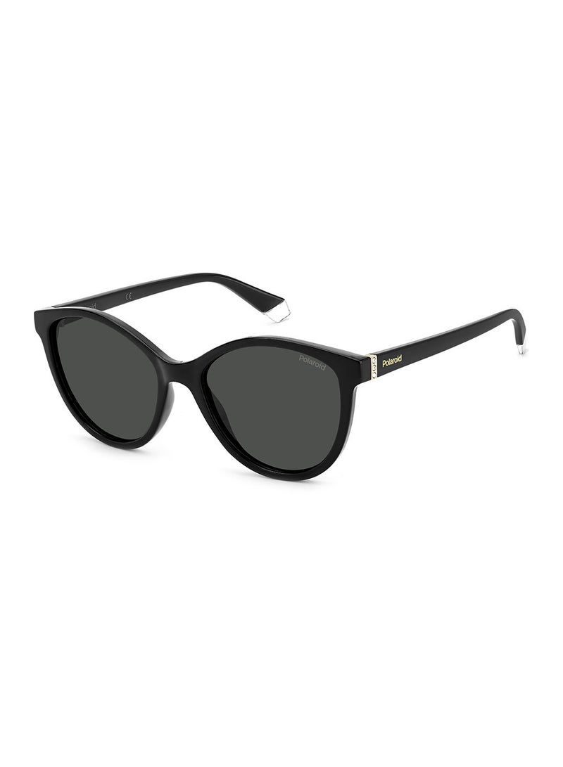 Polaroid Women's UV Protection Cat Eye Sunglasses - Pld 4133/S/X Black 55 - Lens Size: 55 Mm - Image 1