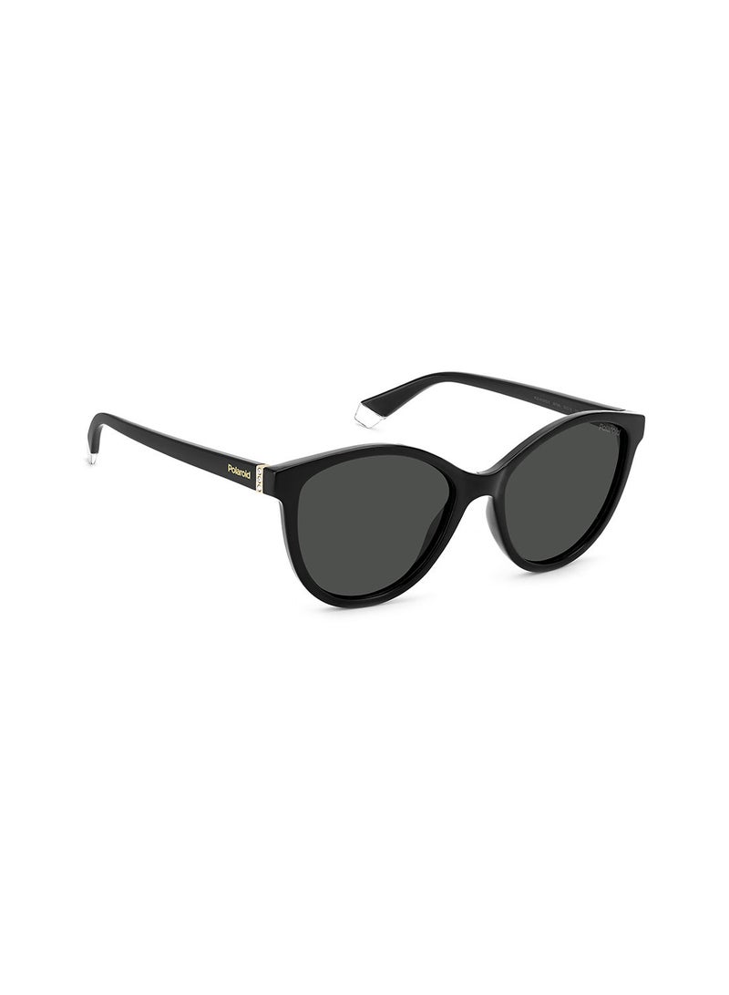 Polaroid Women's UV Protection Cat Eye Sunglasses - Pld 4133/S/X Black 55 - Lens Size: 55 Mm - Image 2