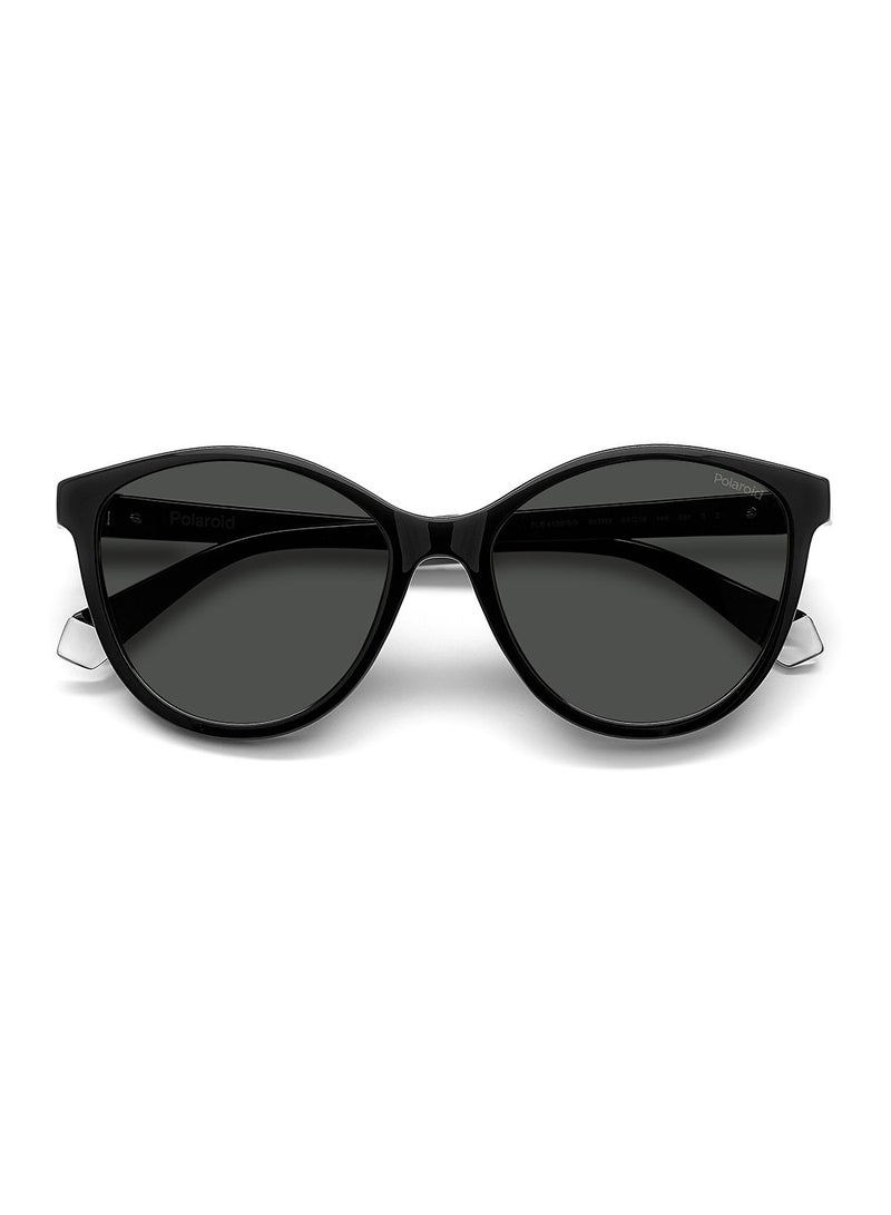 Polaroid Women's UV Protection Cat Eye Sunglasses - Pld 4133/S/X Black 55 - Lens Size: 55 Mm - Image 4