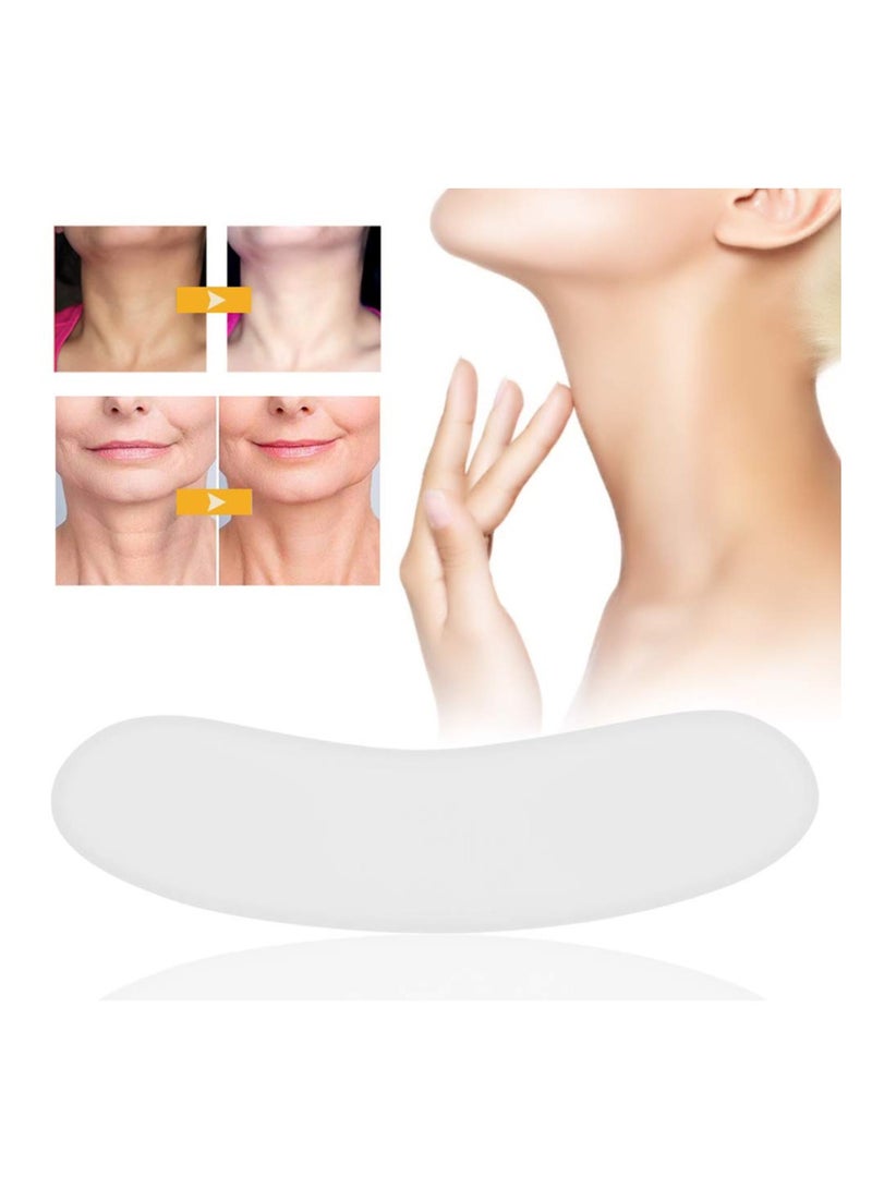 SYOSI 2PCS Wrinkle Pads, Reusable Silicone Neck Wrinkle Pad, Face Lift Stickers, Anti Wrinkle Patch for Neck Lines Removal Skin Care Anti-Wrinkle Anti-AgeingTreatment Eliminate Prevent Neck Wrinkles - Image 1