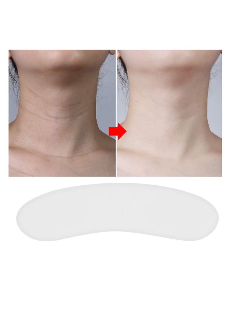 SYOSI 2PCS Wrinkle Pads, Reusable Silicone Neck Wrinkle Pad, Face Lift Stickers, Anti Wrinkle Patch for Neck Lines Removal Skin Care Anti-Wrinkle Anti-AgeingTreatment Eliminate Prevent Neck Wrinkles - Image 3