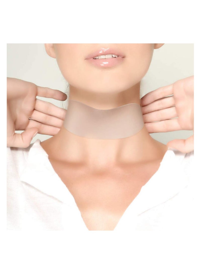 SYOSI 2PCS Wrinkle Pads, Reusable Silicone Neck Wrinkle Pad, Face Lift Stickers, Anti Wrinkle Patch for Neck Lines Removal Skin Care Anti-Wrinkle Anti-AgeingTreatment Eliminate Prevent Neck Wrinkles - Image 5