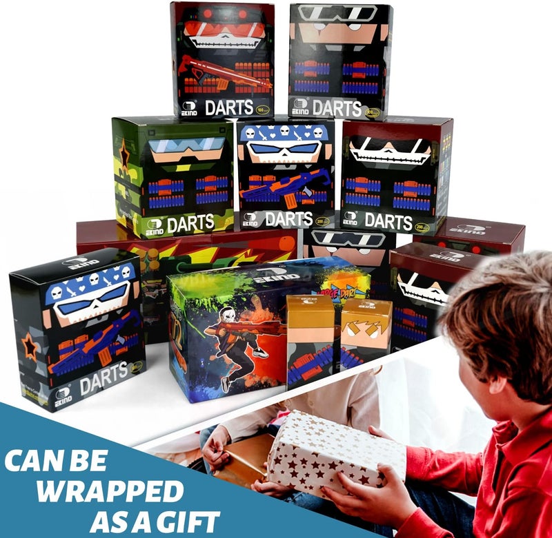 EKIND 100 Pcs Suction Darts Refill Pack Foam Bullet Compatible for NERF N-Strike Series Blaster (Purple) - Image 5