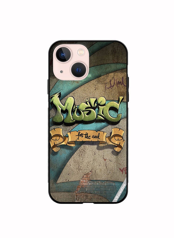 VR CREATIVE Protective Case Cover For Apple iPhone 13 mini Music For The Soul Design Multicolour - Image 1