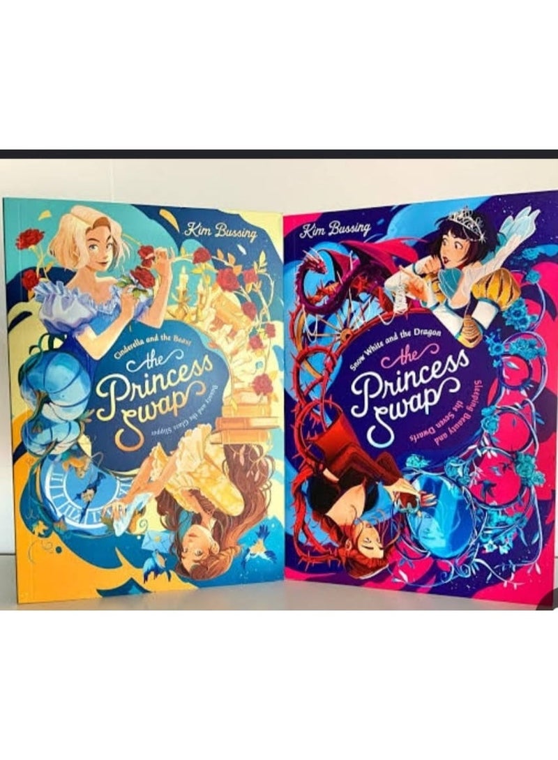 سلسلة كتب الأطفال "The Princess Swap" كاملة (2 كتاب) - للمؤلفة Kim Bussing - Image 1