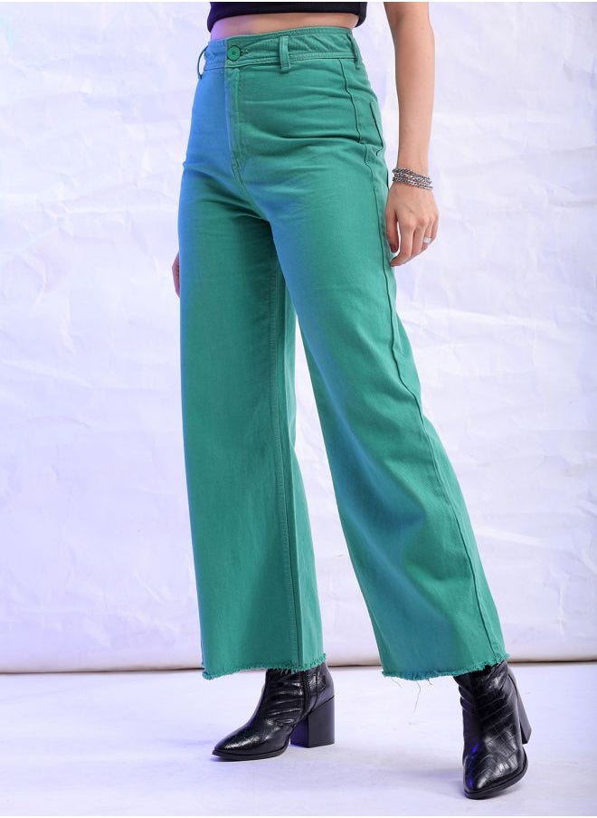 Freehand Women Bootcut Solid High-Rise Jeans  - Image 3