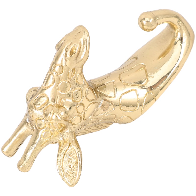 Giraffe Hook Brass Hook Wall Hook Hanging Giraffe Hook for Coat Hat Towel - Image 2
