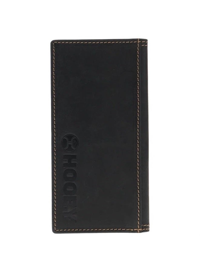 HOOEY Leather Men's Rodeo Wallet (Hooey Original - Black/Lakota)  - Image 2