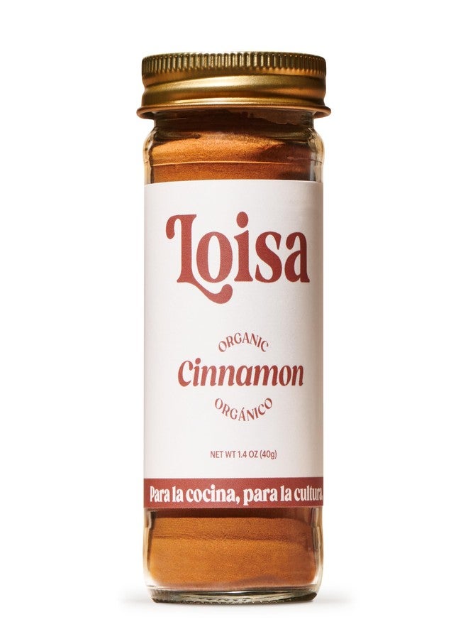Loisa Cinnamon Seasoning, USDA Organic, Non-GMO, No-MSG, No Preservatives, No Artificial Coloring, No Artificial Flavors, 2.3oz, Pack of 1 (Cinnamon 1.4) - Image 1