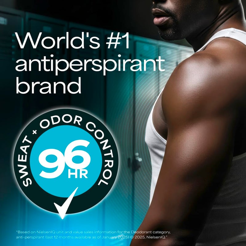 Degree Clinical Strength Antiperspirant Deodorant 96-Hour Sweat and Odor Protection Cool Rush Invisible Solid 5x Types of Sweat 1.6 OZ - Image 4