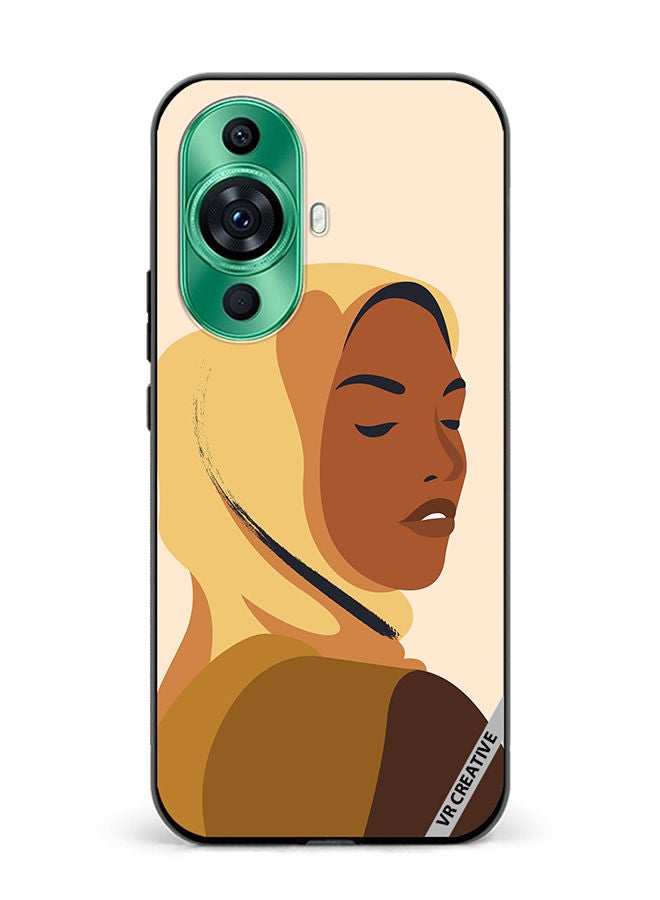 VR CREATIVE Protective Case Cover For Huawei nova 11 Pro Cartoon Woman Shape Design Multicolour - Image 1