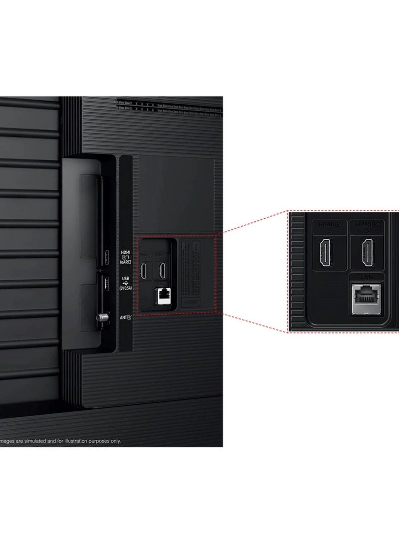 سامسونج تلفاز ذكي 70 بوصة مع معالج كريستال UHD 4K UA70U8000FUXEG أسود (2025) - Image 3