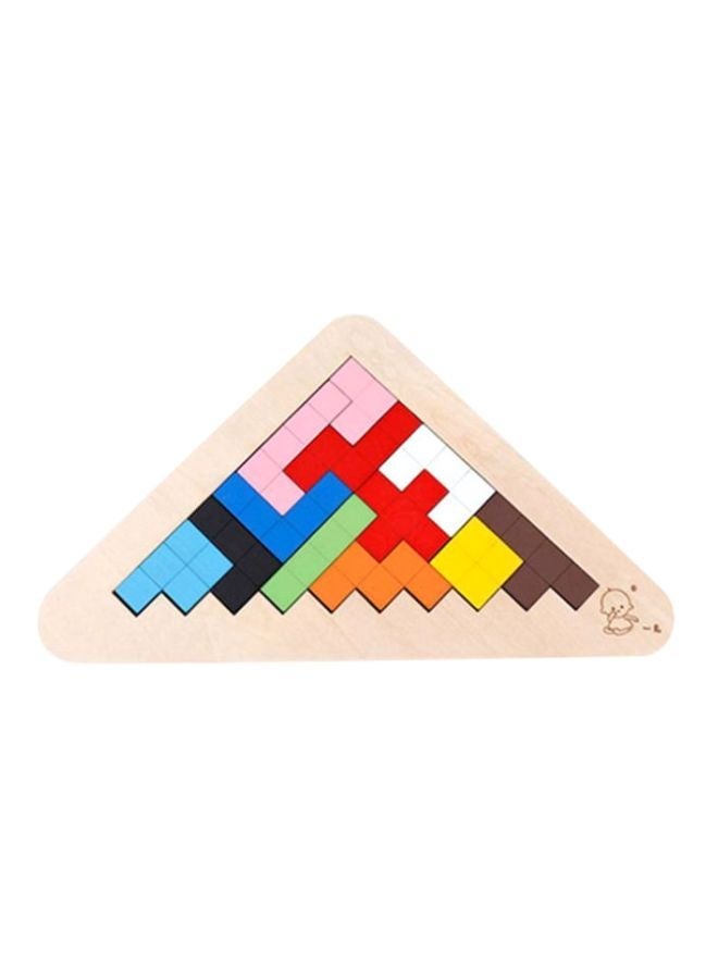 NIBEMINENT Educational Multi Pattern Block Puzzles Toy - Image 1