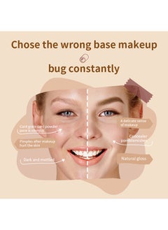 OCHEAL BB Liquid Foundation Color Correcting Long Lasting Maseup Full Coverage Lightweight, Flowlesss&Moisturizing Instant Age Rewind Perfector BB Cream Sunscreen SPF50(02#Natura)  - Image 4