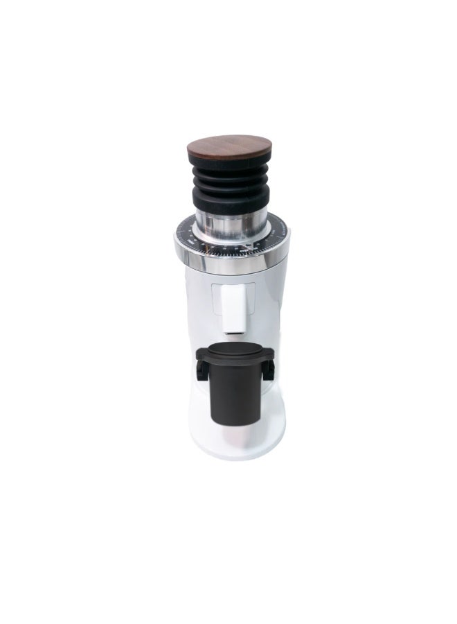 DF64 COFFEE Gen 2 Coffee Grinder, Single Dose, Unlimited Grind Settings for Espresso, Filter & Coarse Grind, 64mm Stainless Steel Burrs, 220V, 50/60Hz - White - Image 1
