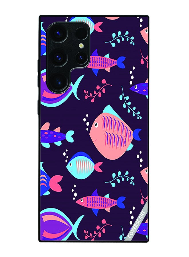 COVERSCART Protective Case Cover For Samsung Galaxy S25 Ultra Fishes All Together Design Multicolour