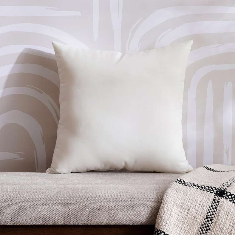 Pan Home Ivory Filled Cushion 40x40cm