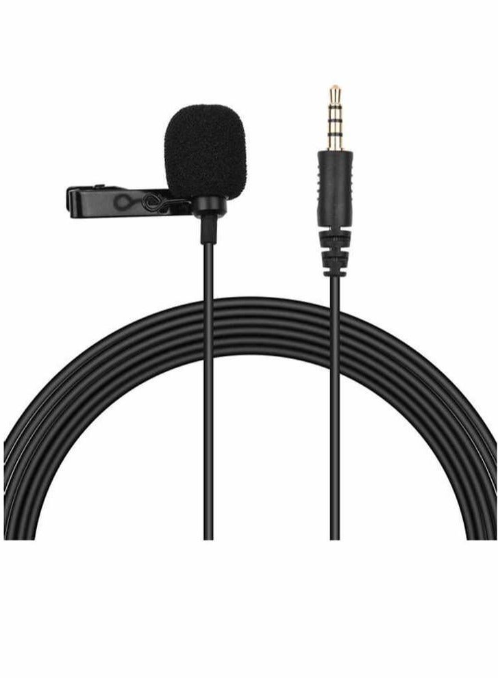 Lavalier Microphone Black - Image 1