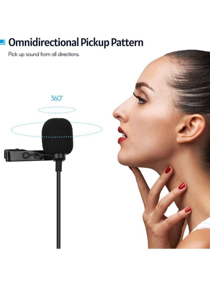 Lavalier Microphone Black - Image 3