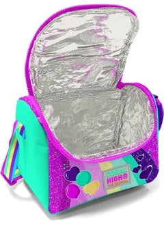CORAL HIGH Kids Pink Water Green Unicorn Patterned Thermo Lunch Box 11758  - Image 5