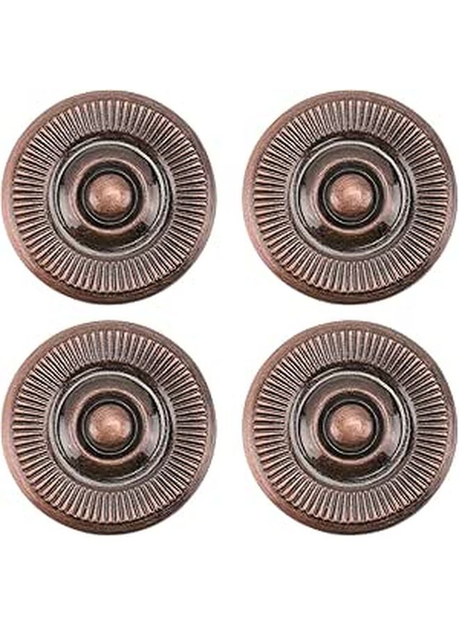 Antique Cabinet Hardware 4Pcs Retro Furniture Pull Handle For Kitchen Bathroom - Image 1