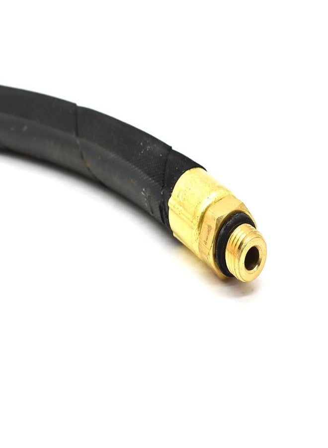 Interstate Pneumatics TW100W Black Steel Braided Hose Whip Without Chuck 12 Inch Long - Image 4