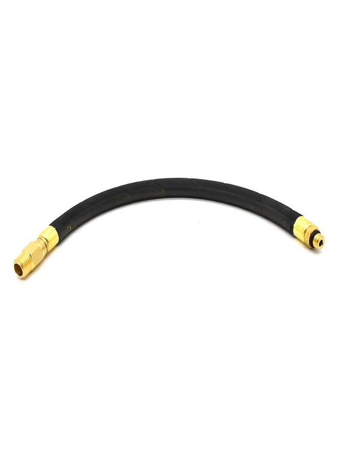 Interstate Pneumatics TW100W Black Steel Braided Hose Whip Without Chuck 12 Inch Long - Image 2