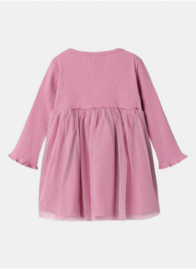 NAME IT name it Baby Girls Royanna Longsleeve Dress  - Image 2