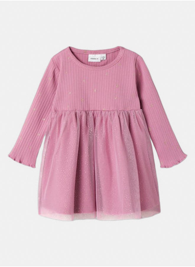 NAME IT name it Baby Girls Royanna Longsleeve Dress  - Image 3