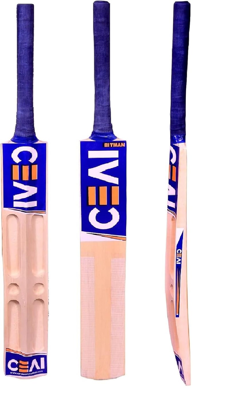 XTROKE CEAI Scoop Design Popular Willow Premium Cricket Bat with Bat Cover for Men's & Adult, Advance Play All Tennis Ball, Tournament Match (Size Full) - Image 2