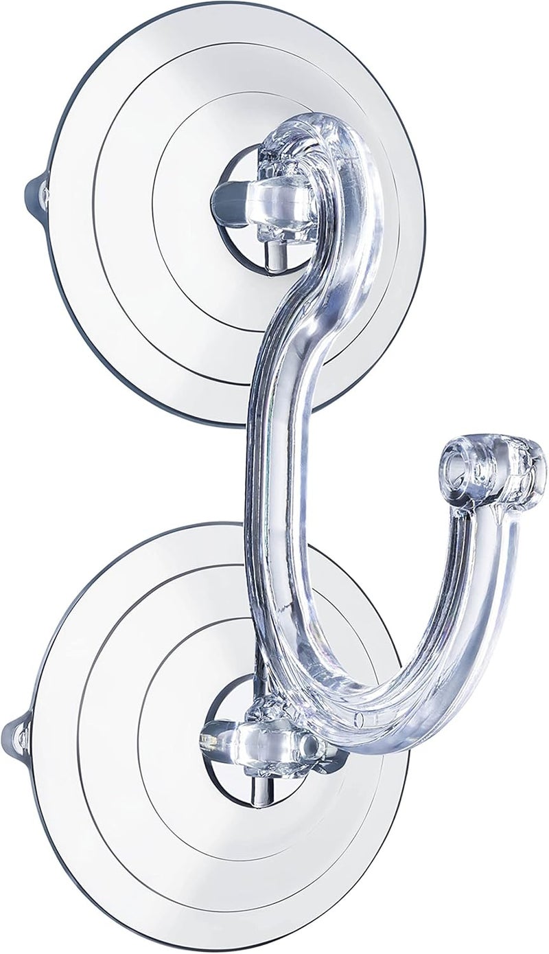 SEWANTA Christmas Wreath Hanger for Glass Front Door - Giant Suction Wreath Hanger, Hang Large or Heavy Wreaths Securely on Glass Doors and Windows up to 20 Lbs - Heavy Duty Wreath Holders - USA Made - Image 1