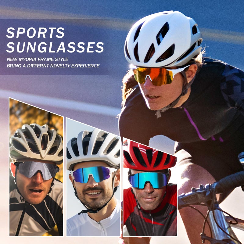 DUCO Sports Sunglasses for Men Women Fishing Cycling Mountain Bike Sun Glasses UV400 Protection 0042 - Image 4