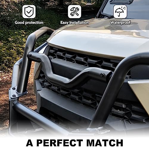 SAUTVS Front Camera Bumper Adaptor Hardware for Polaris Ranger XP 1000/Ranger 1000/Crew 2018-2025 Accessories, Front Upper Brushguard Accessory Bumper Hardware, Replace #2207941 - Image 2