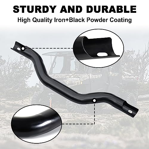 SAUTVS Front Camera Bumper Adaptor Hardware for Polaris Ranger XP 1000/Ranger 1000/Crew 2018-2025 Accessories, Front Upper Brushguard Accessory Bumper Hardware, Replace #2207941 - Image 3