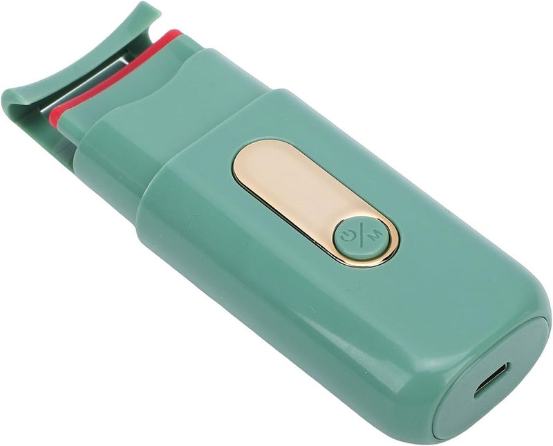 USB Heated Eyelash Curler Electric Eyelash Curler Rechargeable Precise Temperature Regulation Rapid Heat Up Cordless with Multiple Temperature for Long Lasti - Image 2