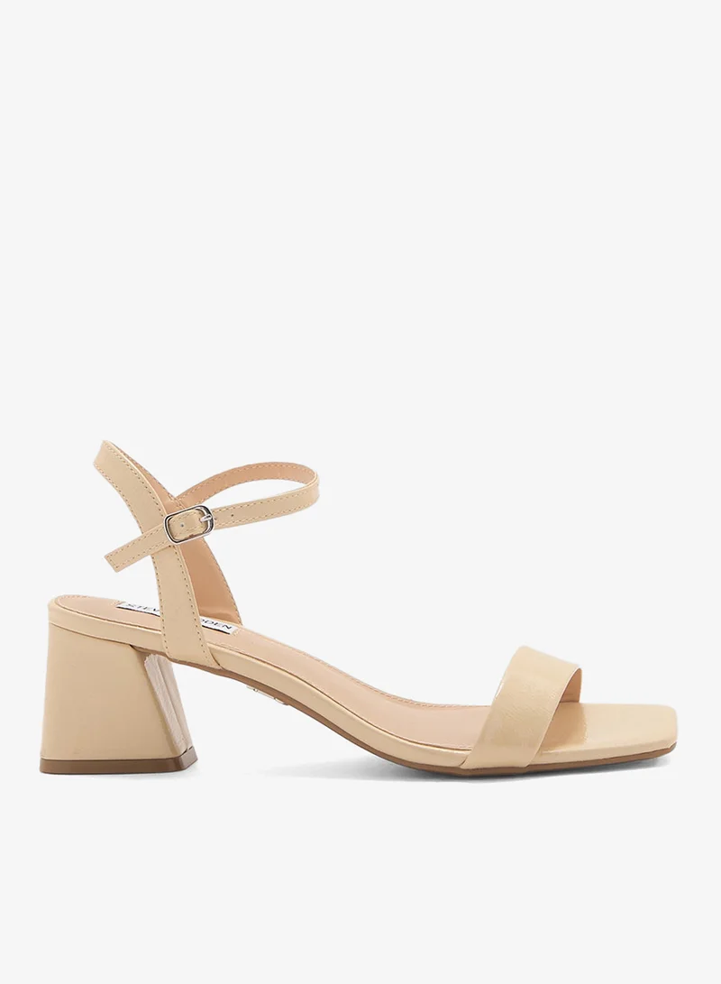 STEVE MADDEN Birdiee Ankle Strap Mid Heel Sandals
