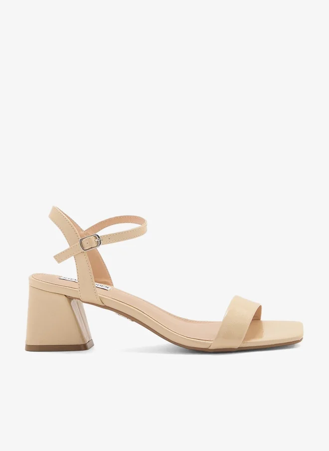 STEVE MADDEN Birdiee Ankle Strap Mid Heel Sandals