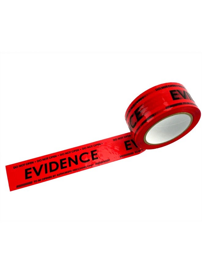 Crime Scene Evidence Box Sealing Tape | Red | 300 Ft - Image 2