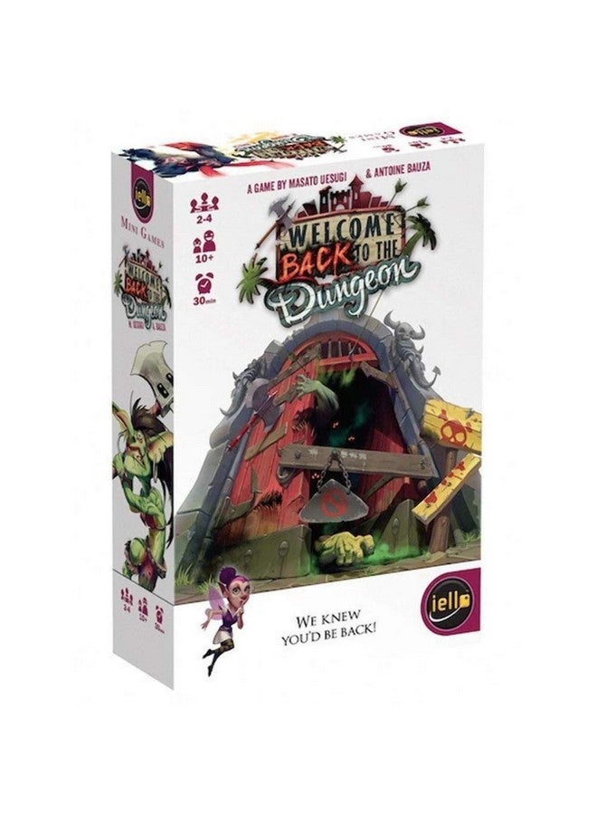 IELLO: Welcome Back to The Dungeon, Strategy Board Game, Stand Alone or Can Be Combined with Welcome to The Dungeon, 30 Minute Play Time, 2 to 4 Players, Ages 10 and Up - Image 1