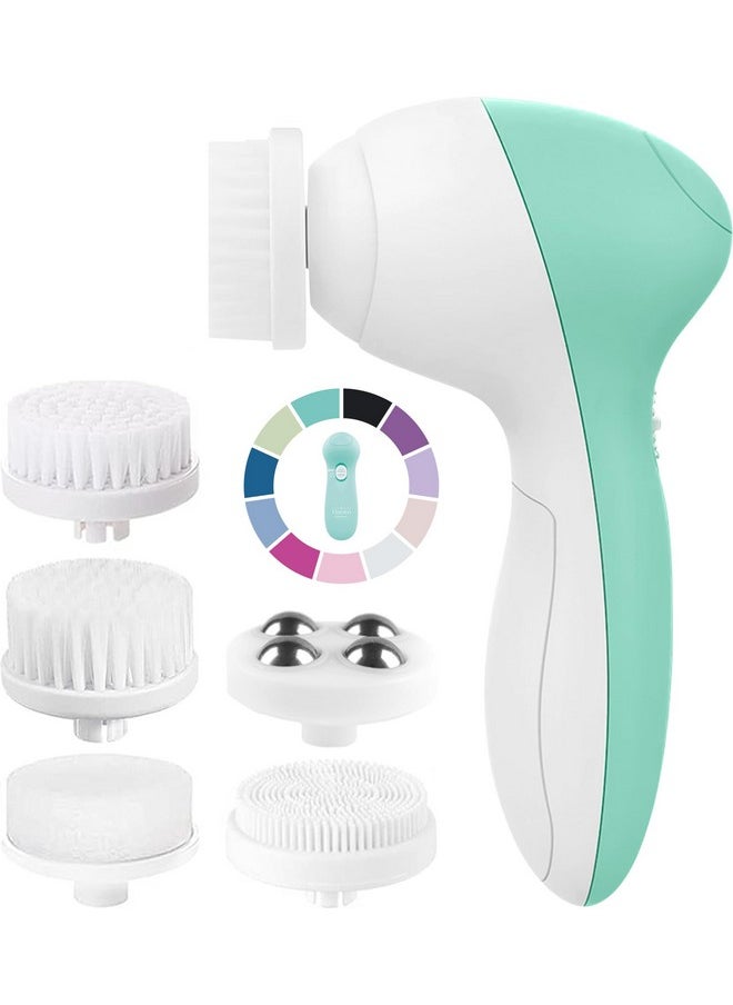 Facial Cleansing Brush | Face Scrubber Exfoliator Skin Care Beauty Products Powered Electric Wash Exfoliating Skincare Women Spin Cleanser Tools Cleaning Scrub Washer Self Care (Opal) - pzsku/Z3186E6A0979C81C7940DZ/45/_/1721572892/564cb947-d155-4d82-b720-6eaf1c5ce03c