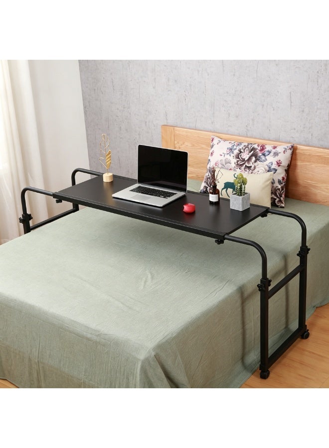 Sharpdo Bedside Desk Computer Desk, Wide Desktop 123cm, Suitable for Single Bed and Double Bed - Image 1