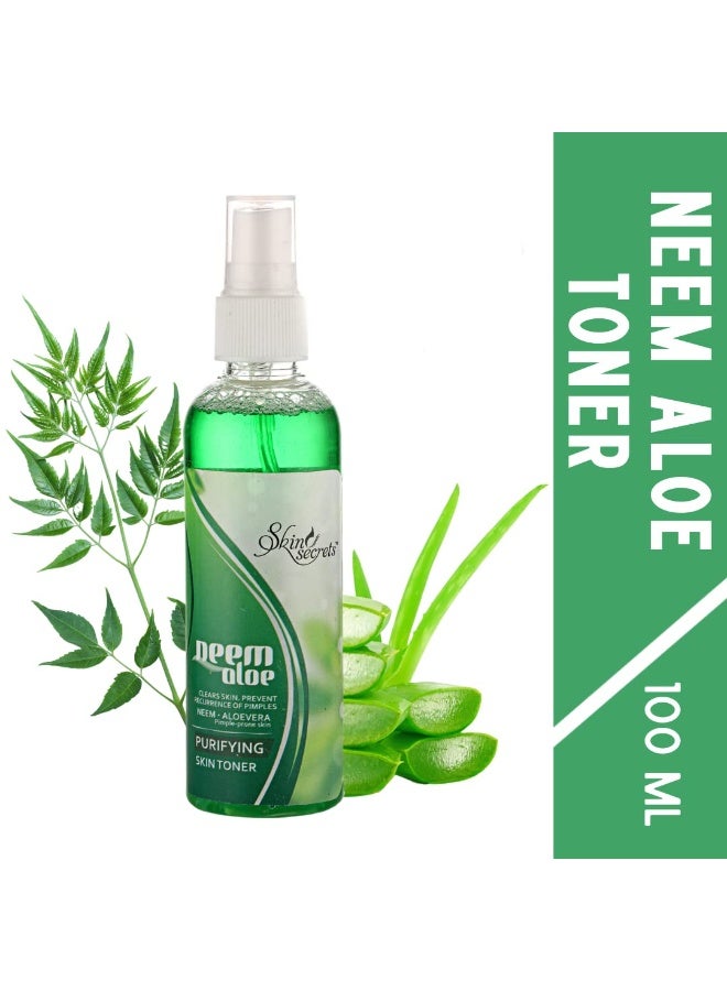 Skin Secrets Neem & Aloe Skin Toner - 100ml - Image 3