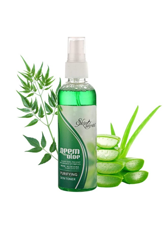 Skin Secrets Neem & Aloe Skin Toner - 100ml - Image 1