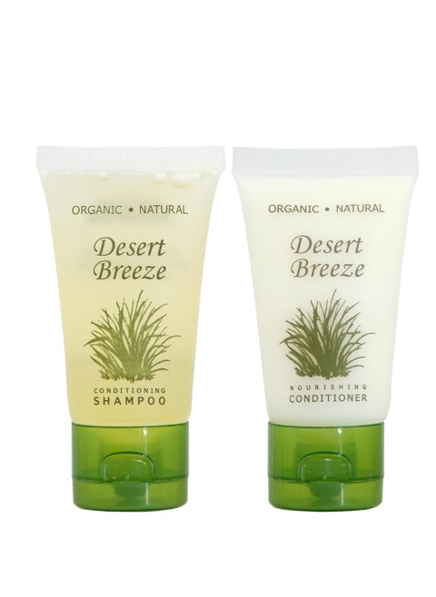 Shampoo and Conditioner, Travel Size Hotel Toiletries, 1 oz. Flip Cap (Case of 20)